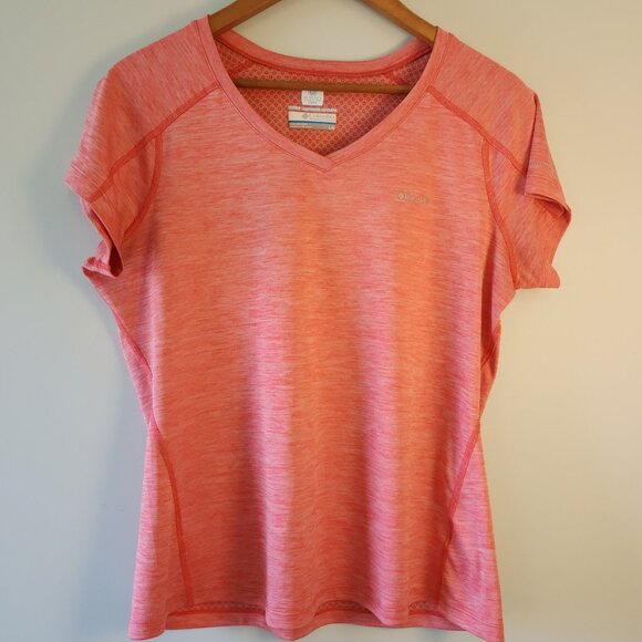 Columbia Zero Rules Women's Short Sleeve Sport Tee Large - Picture 1 of 7